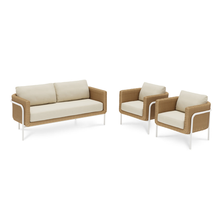 Aby Outdoor Loveseat Set
