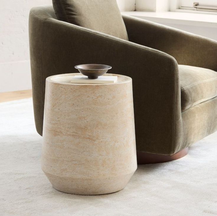 Alexander Concrete Side Table