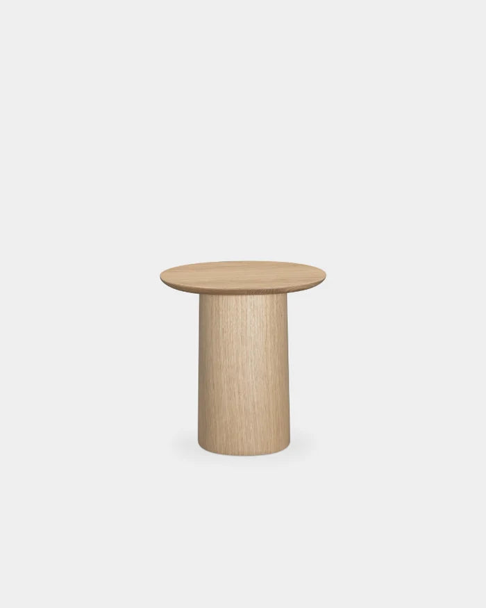 Balanced Silhouette Wooden End Table