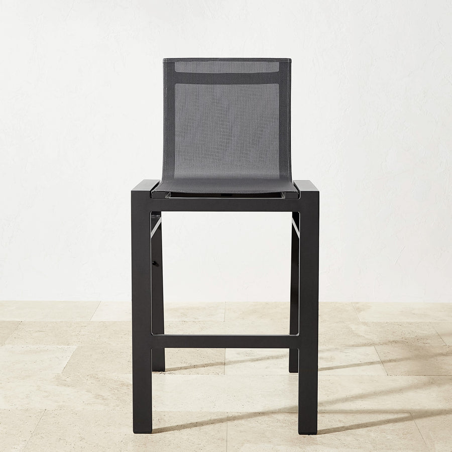 Barbara Outdoor Metal Outdoor Bar Stool