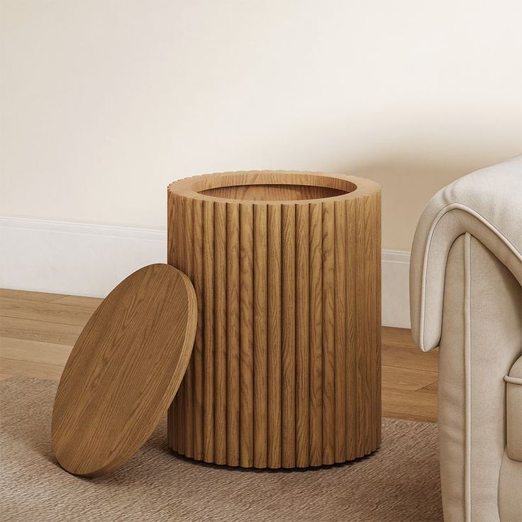 Mesa Auxiliar Geométrica Circular Bouclair