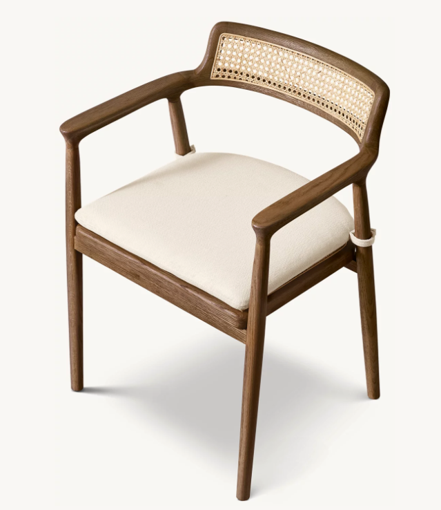 Silla de comedor semicircular minimalista de alto rendimiento | Estilo de vida contemporáneo para el hogar