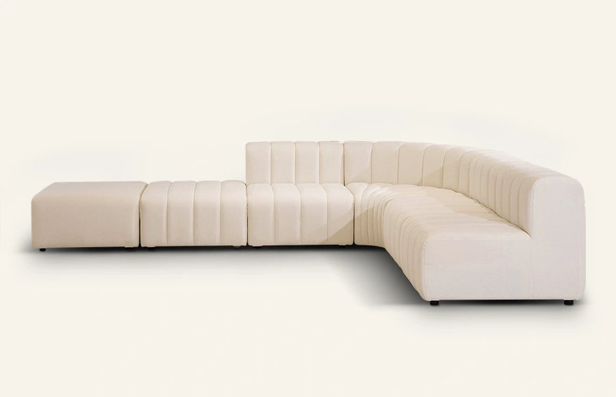 Minimalist Modular L-Shape Sofa
