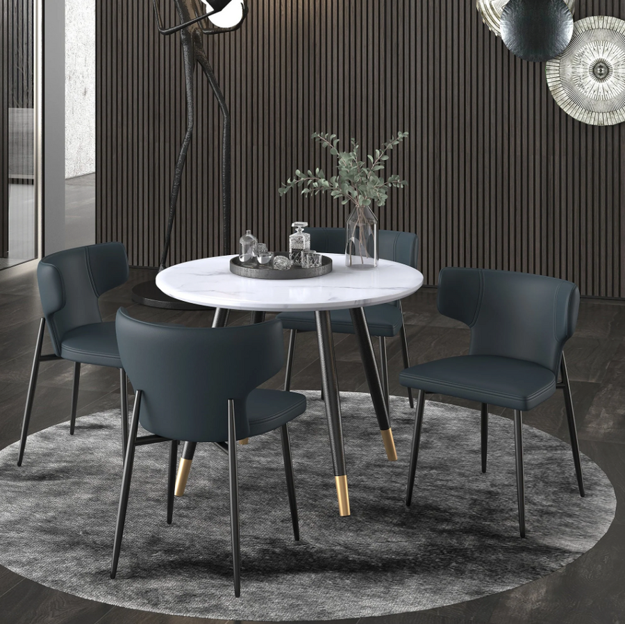 Timeless Faux Leather Chair