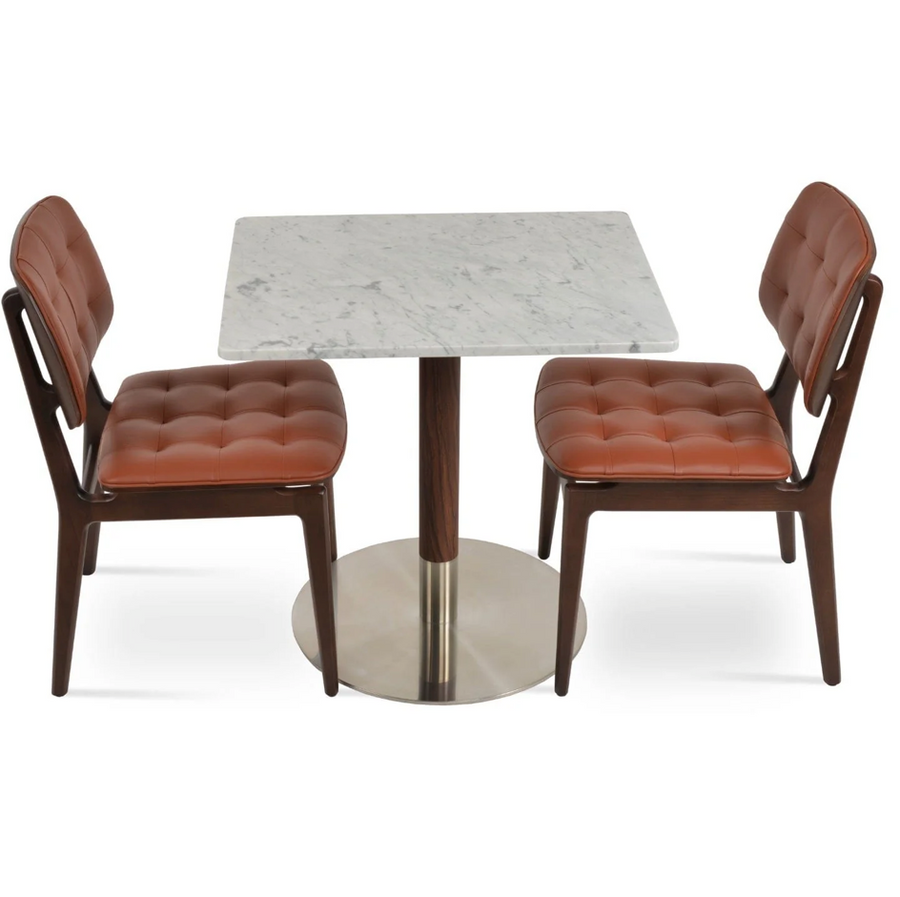 Tufted Mid-Century Sculptural Dining Chair | Contemporary Home Living