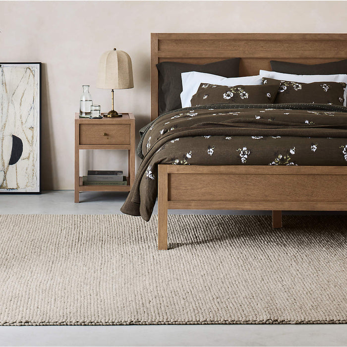 Classic Wooden Bed - Main View