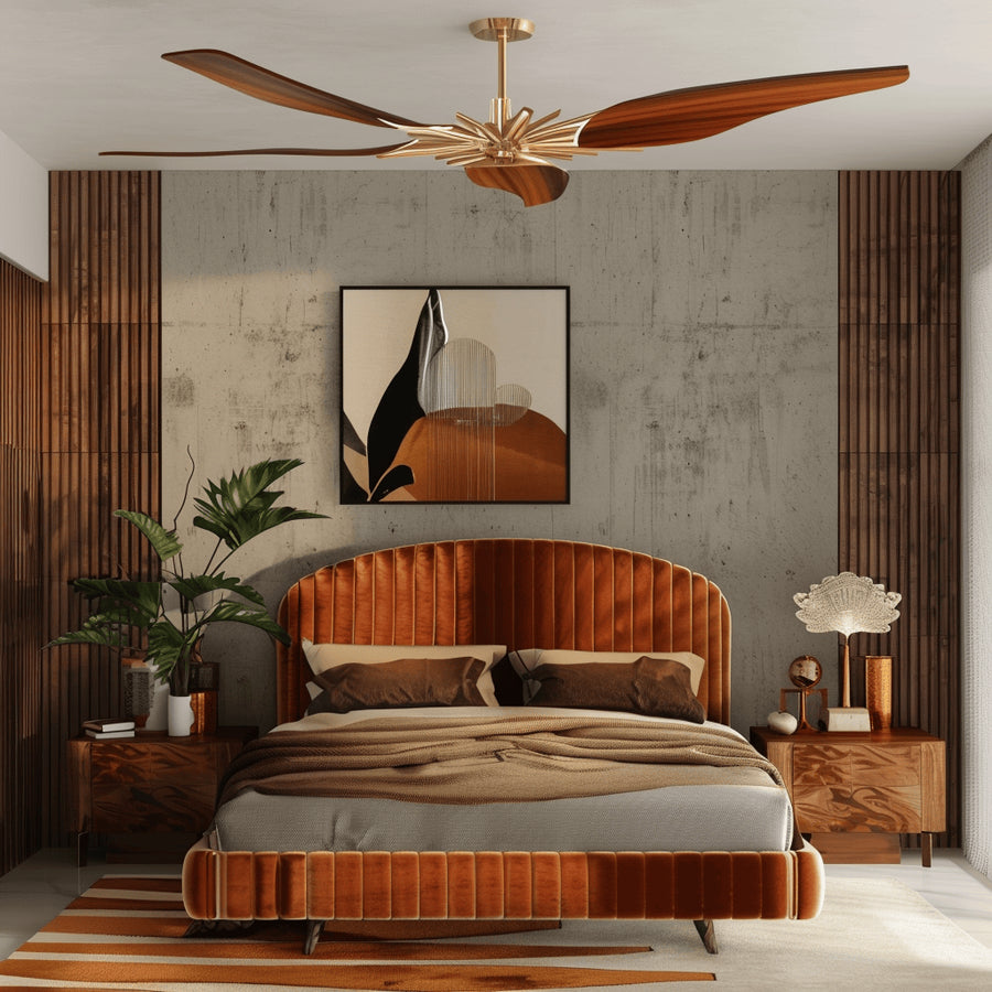 Ivory Bed: Mid-Century Elegance with Timeless Craftsmanship - Main View