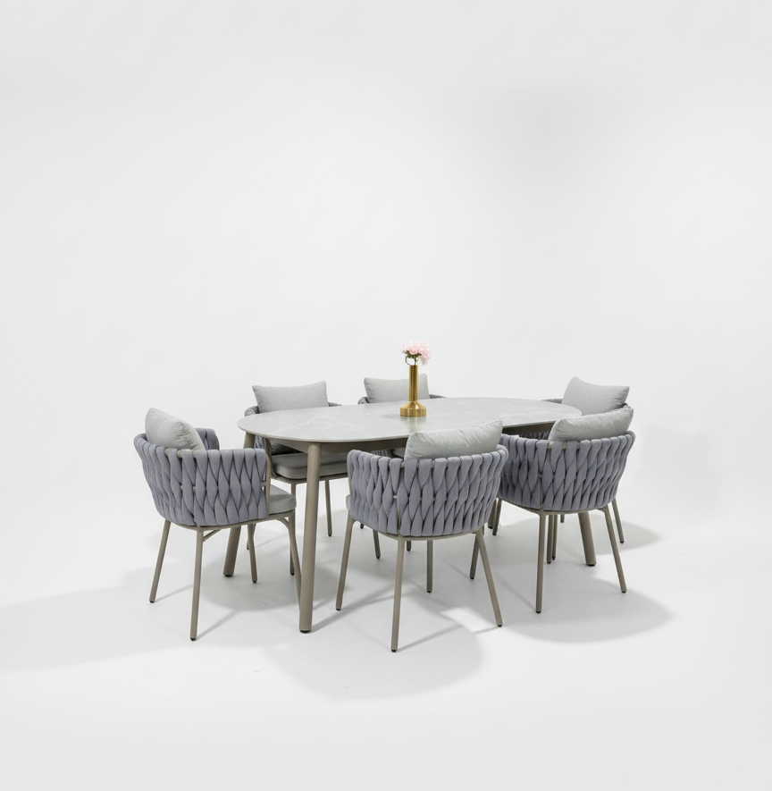 Marbella Outdoor Dining Set - Main View