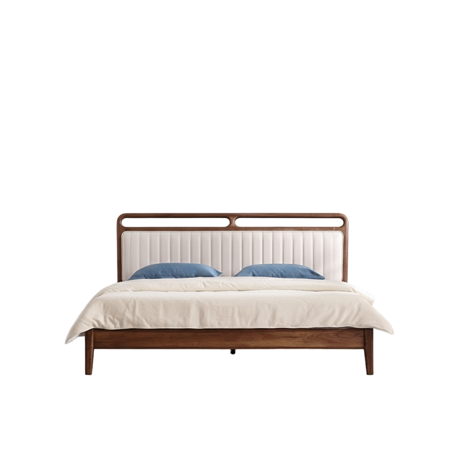 Mid-Century Modern Bed - Main View