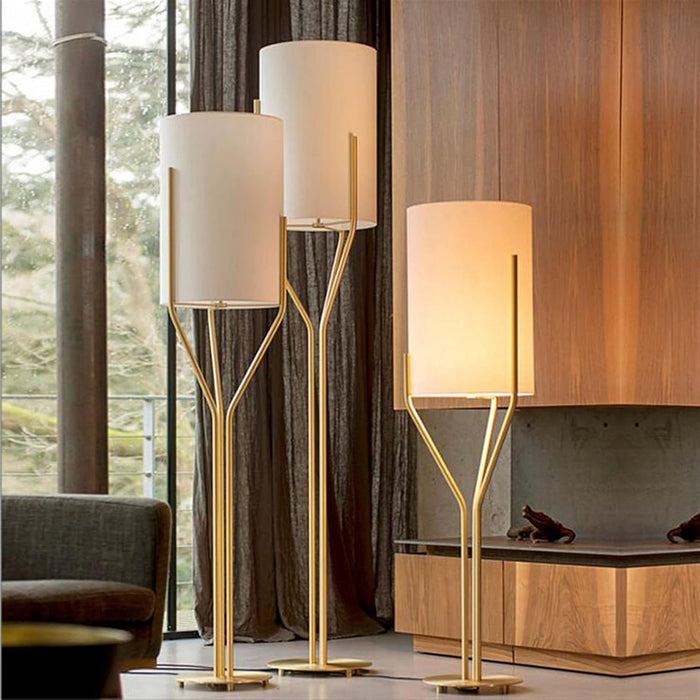 Modern Cylinder Floor Lamp - Main View
