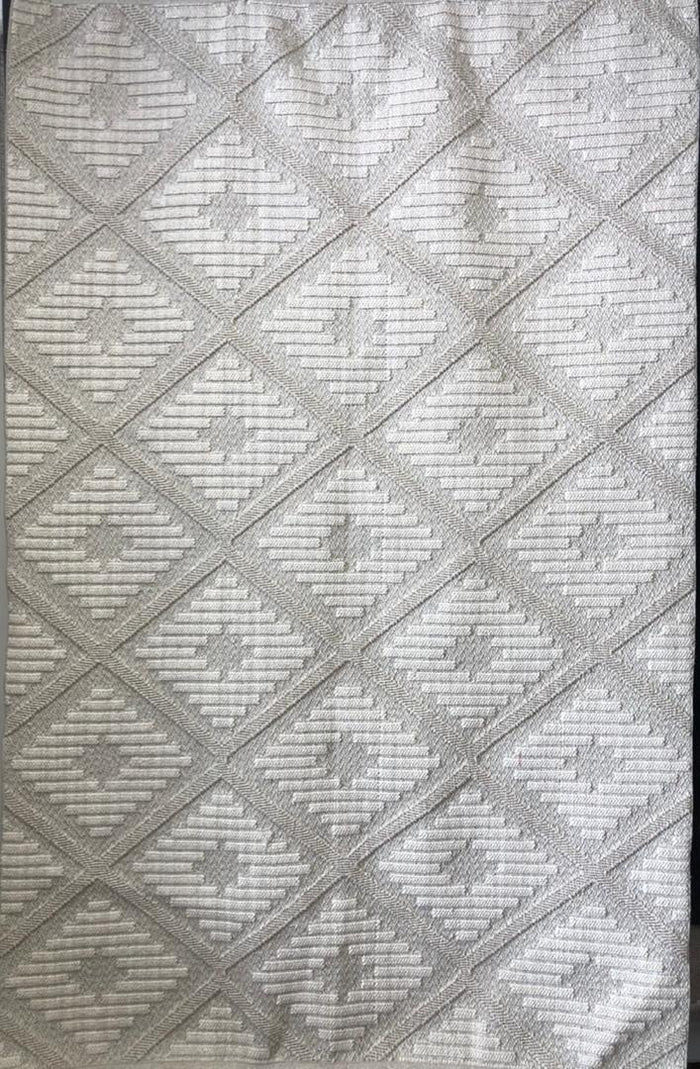 Modern Geometric Diamond Area Rug - Main View