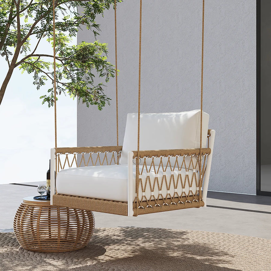 Modern Outdoor Hanging Lounge Chair - Main View