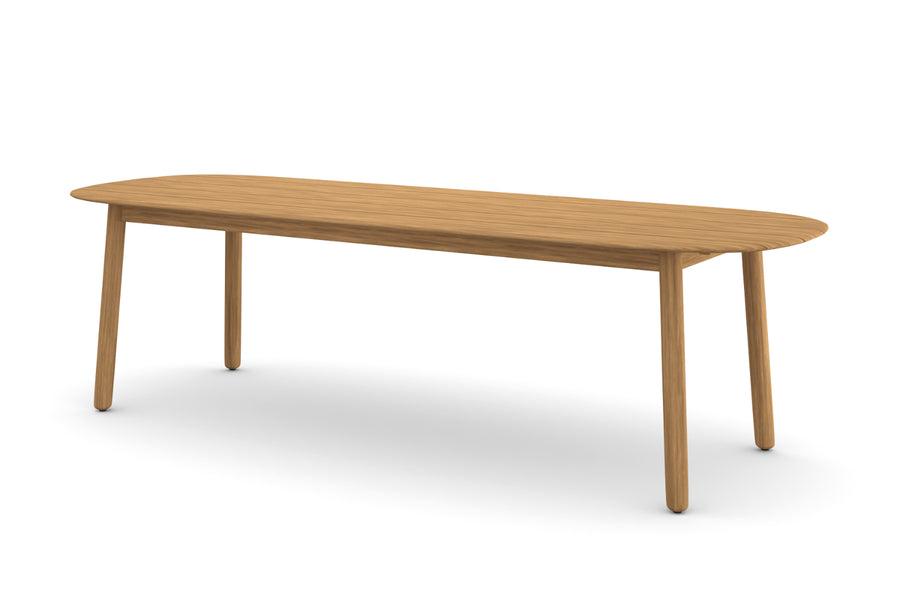 Modern Outdoor Teak Dining Table - Main View