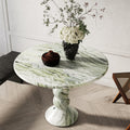Marble Coffee Table with 4 Round Stacked Legs - View 10