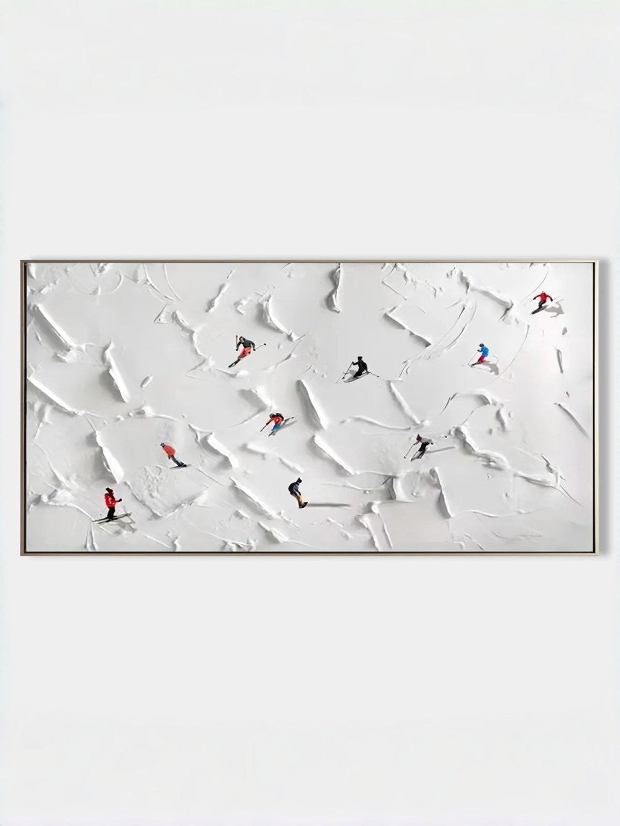 3D Heavy Impasto Textured Canvas Wall Art