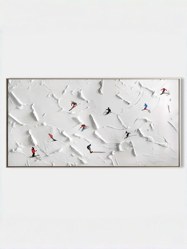 3D Heavy Impasto Textured Canvas Wall Art