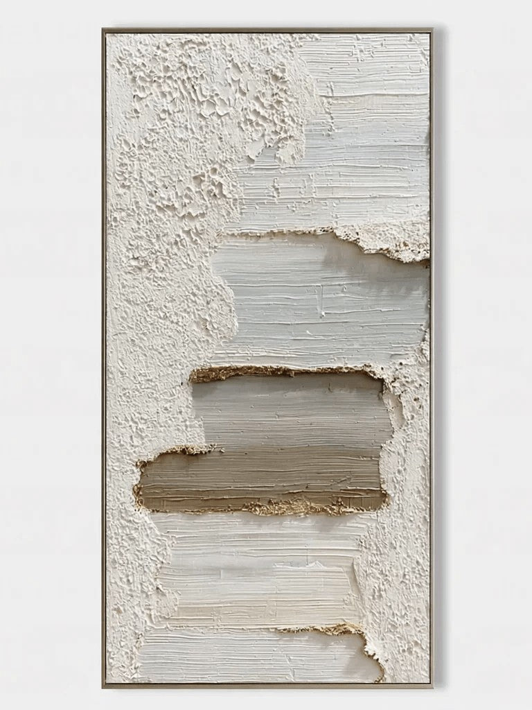 3D Textured Plaster Wall Art