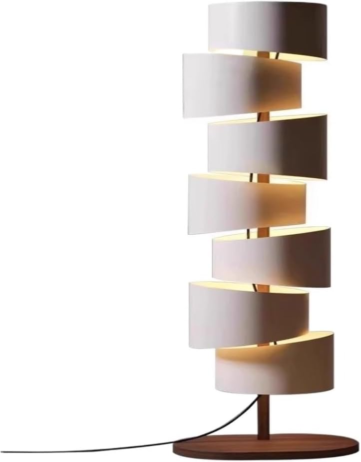Spiral Modern Floor Lamp – Artistic Illumination