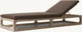 Modern Teak Sun Lounger - Close-up Detail