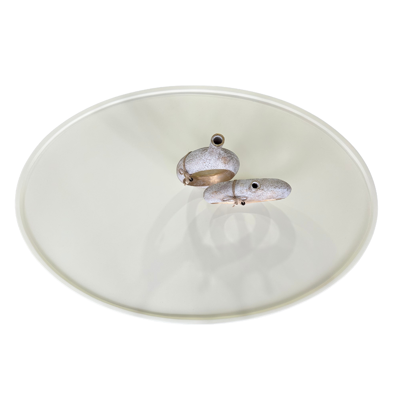 Tavolino da caffè moderno e minimalista con piedistallo: eleganza contemporanea