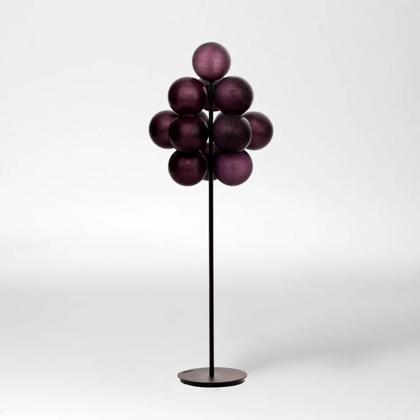Lámpara de pie moderna con globo terráqueo – Iluminación artística