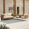 Aby Outdoor Loveseat Set