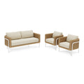 Aby Outdoor Loveseat Set