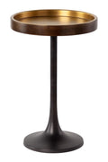 Linear Geometric End Table
