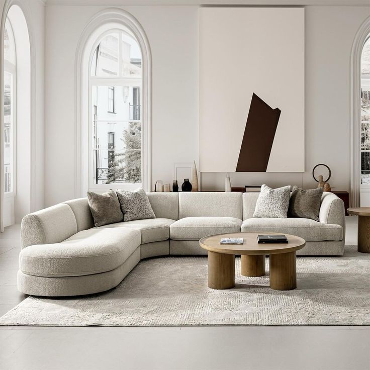 Modular L-Configuration Sofa