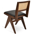 Ash Wood & Rattan Scissor Chair