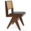 Ash Wood & Rattan Scissor Chair