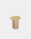 Balanced Silhouette Wooden End Table