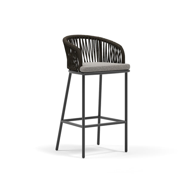 Outdoor Bar Stools With Woven Structure
