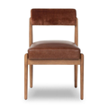 Silla de Comedor con Respaldo Acolchado Cilíndrico | Hogar Contemporáneo