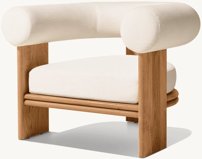 Bondi Teak - Fauteuil Lounge Dining Chair