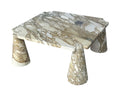 Calacatta Gold Marble Coffee Table - View 1