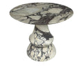 Calacatta Viola Round Marble Dining Table - View 1