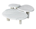 Cary Ice Jade Marble Coffee Table Set - View 1