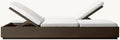 Double Chaise Sofa Pool Lounge