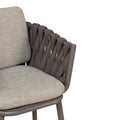 Elgin Modern Sculptural Outdoor Bar Stools