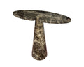 Emperador Light Marble Console Table - View 1