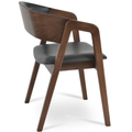 Fluid Enveloping Silhouette Dining Chair | Contemporary Home Living