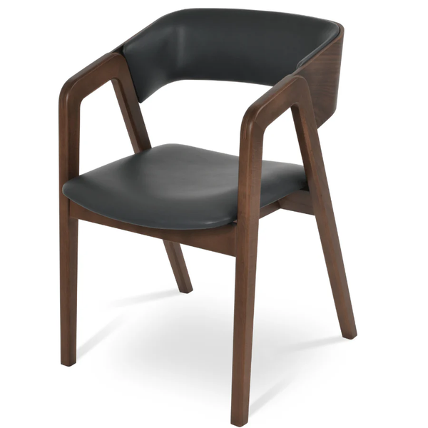 Fluid Enveloping Silhouette Dining Chair | Contemporary Home Living