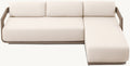 Geometric modular outdoor sofa