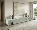 Green Onyx Marble Console Table - View 2