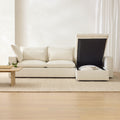 Harmony Deep-Seated Cloud Sectional Sofa