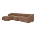L-Shaped Deep-Seat Sectional Sofa
