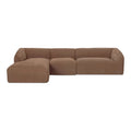 L-Shaped Deep-Seat Sectional Sofa
