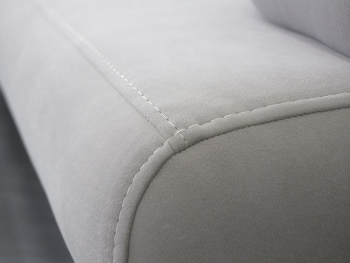 L-Shaped Modern light Grey Modular Sectional Sofa