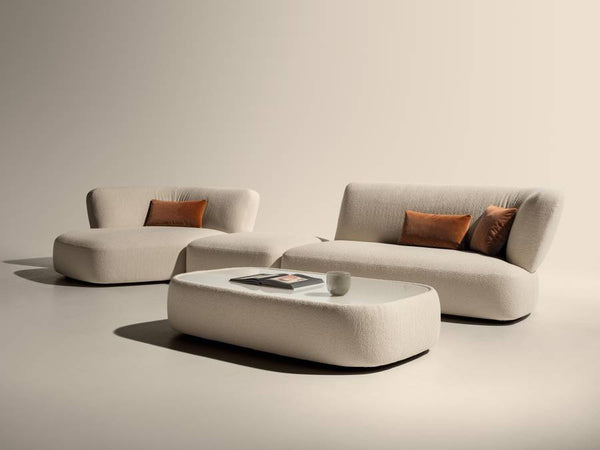 Sofá lounge estilo isleño Lago Sinuous